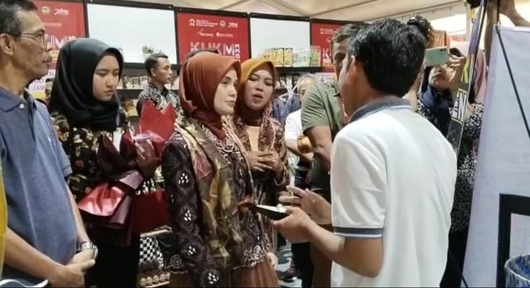 Desa Pilangsari ikut memamerkan Produk Lokal  UMKM 2023 di Purwokerto